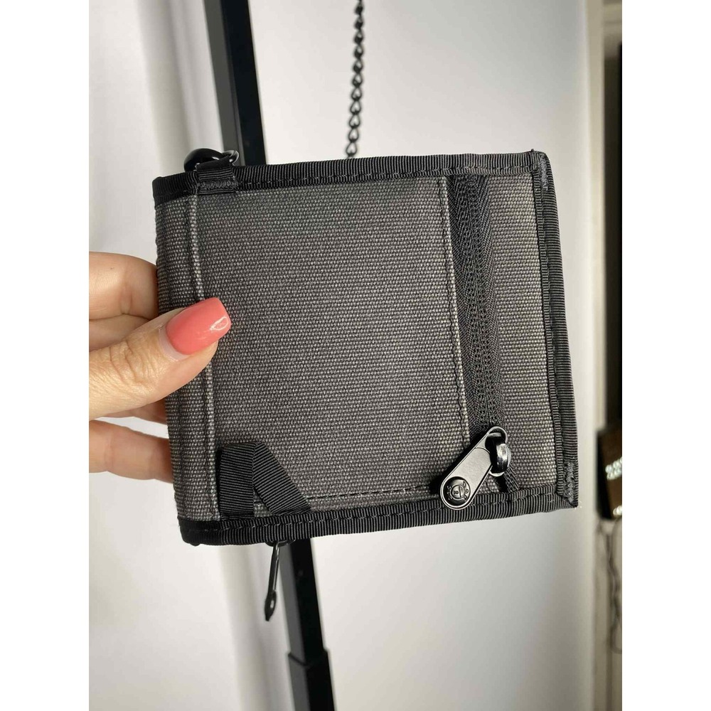 Pacsafe Black Wallet with Chain - Picture 2 of 6
